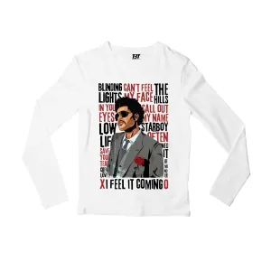 The Weeknd Full Sleeves T shirt - Starboy Symphony