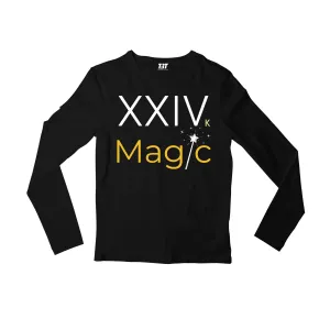 Bruno Mars Full Sleeves T shirt - 24K Magic