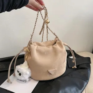 CL1153 - Crossbody Chain Bucket Bag