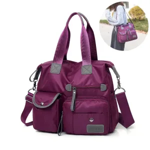 Large Capacity Shoulder Bag For Women Nylon Waterproof Handbags Female Casual Commuting Messenger Crossbody Bags