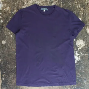 McQ Purple T Shirt With Dove Print