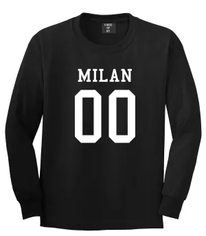 Milan Team 00 Jersey Long Sleeve T-Shirt