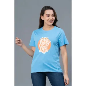 Mode by RedTape Casual Cotton T-Shirt for Women | Half Sleeves Cotton T-Shirt