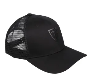 MotoGirl Black Shield Cap