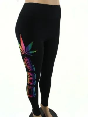 Pot Leaf 420 Leggings