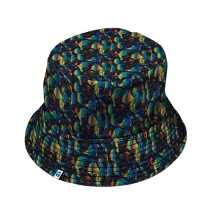 Rainbow Dragons DND Dice Black Bucket Hat