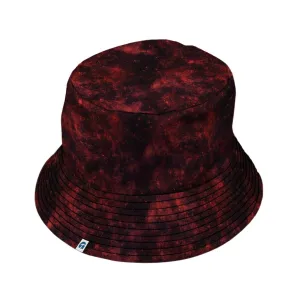 Red Nebula Space Bucket Hat