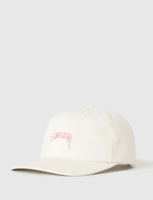 Stussy Smooth Stock Low Cap - Cream