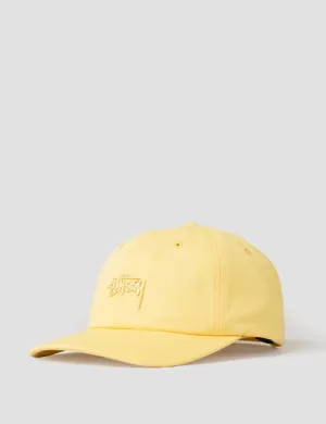 Stussy Tonal Stock Low Cap - Yellow