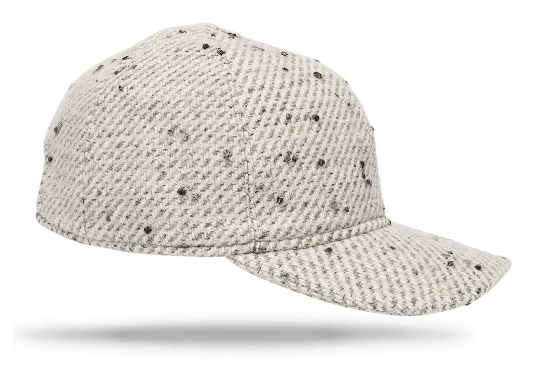 Wool Baseball Cap- Snow Speckle M