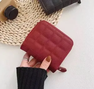 WW185 - Embossed Red Women's Wallet